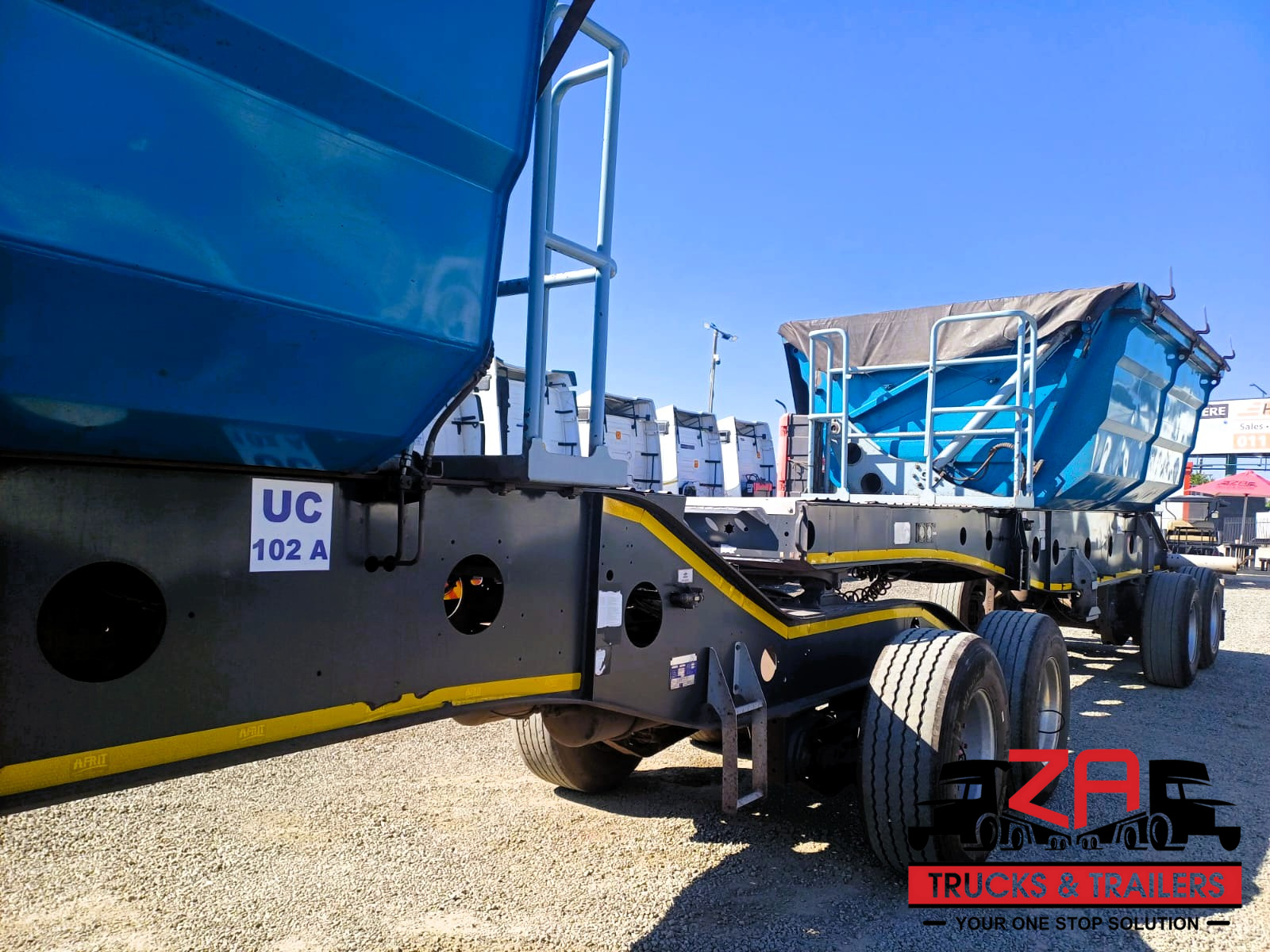 2021 AFRIT 18 CUBE SIDE TIPPER TRAILER #53385